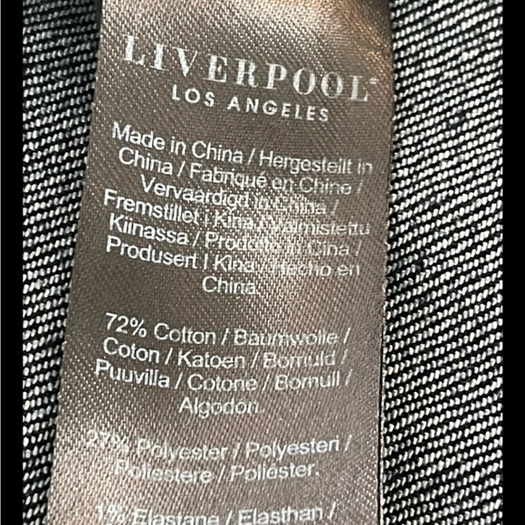 Liverpool Jeans Company Dark Blue Jean Jacket - Picture 9 of 10